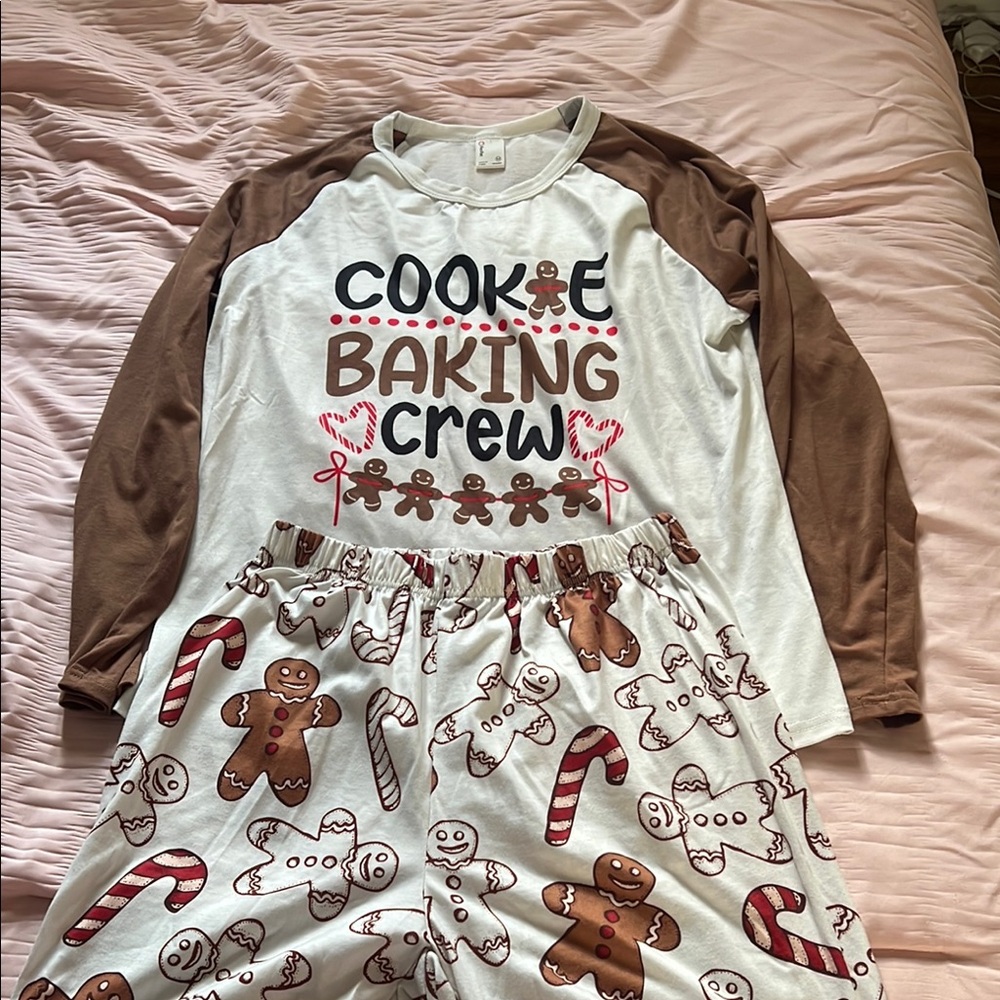 Cookie Baking Crew Pajama Set